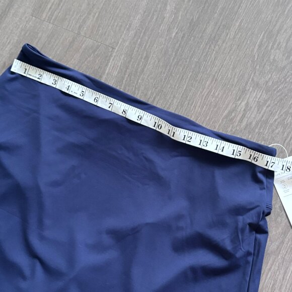 NWT ATHLETA Navy "Tidal Swim Skirt" - Picture 6 of 11
